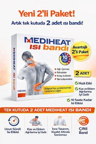 Mediheat Isı Bandı 2'li