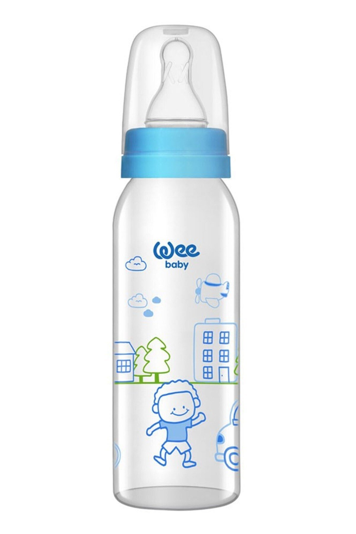 Wee Baby Cam Biberon 250 ml - Mavi 876