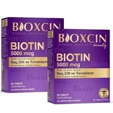 Bioxcin Biotin 5000 mcg 30 Tablet 2'li