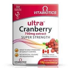 Vitabiotics Ultra Cranberry 30 Tablet SKT:30/11/2025