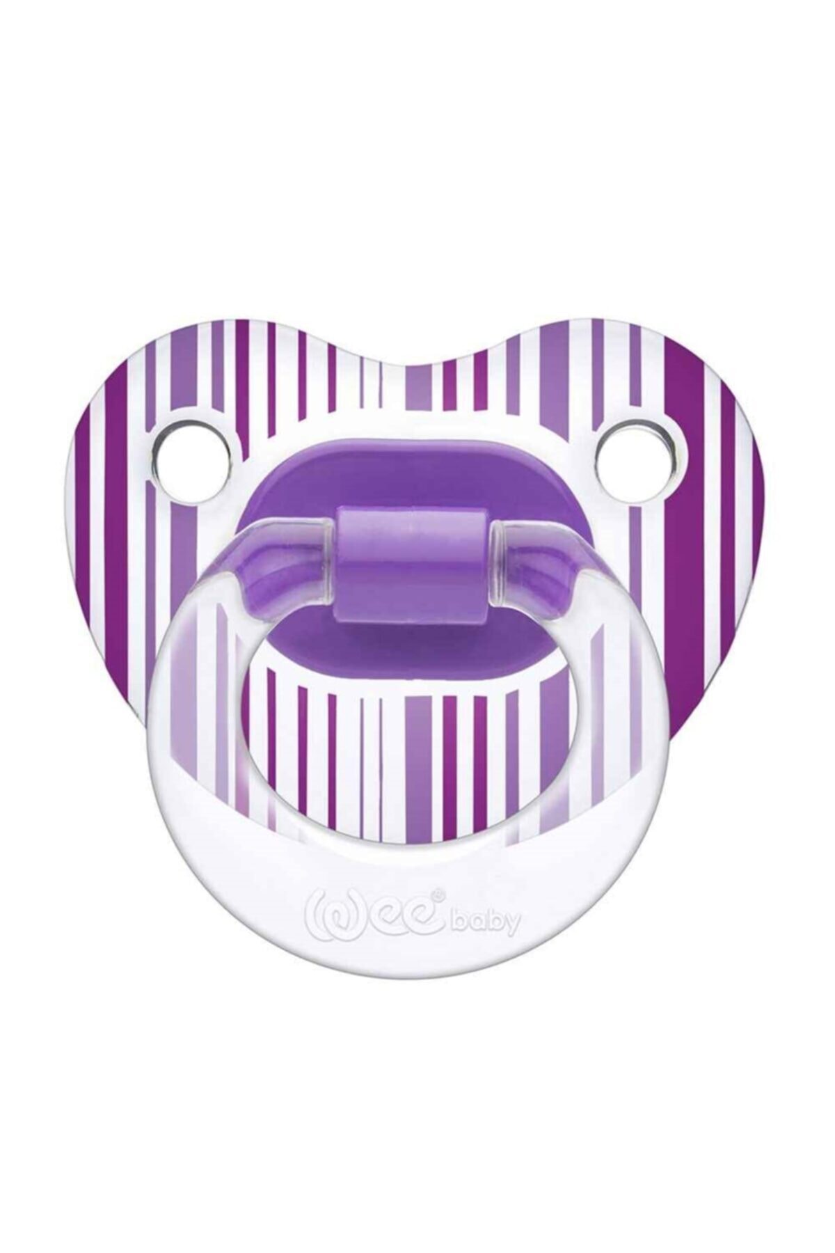 Wee Baby Yalancı Emzik Desenli Silikon Damaklı No: 1 - 838