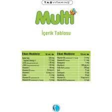 Tabvitamins Multi Balık Yağı 200 ml