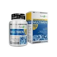 Suda Vitamin Multimen 50+ 50 Kapsül