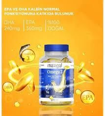 Maxigal Omega 3 200 Kapsül