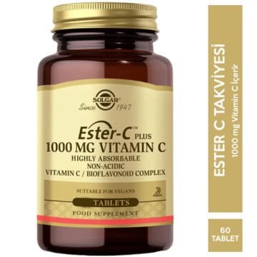 Solgar Ester C Plus 1000 mg 60 Tablet
