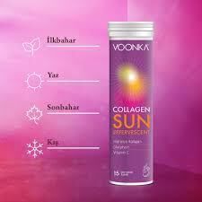 Voonka Collagen Sun 15 Effervescent Tablet