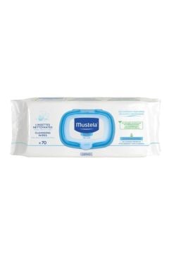 Mustela Soothing Cleansing Wipes 70'li - Normal Ciltler İçin Islak Mendil