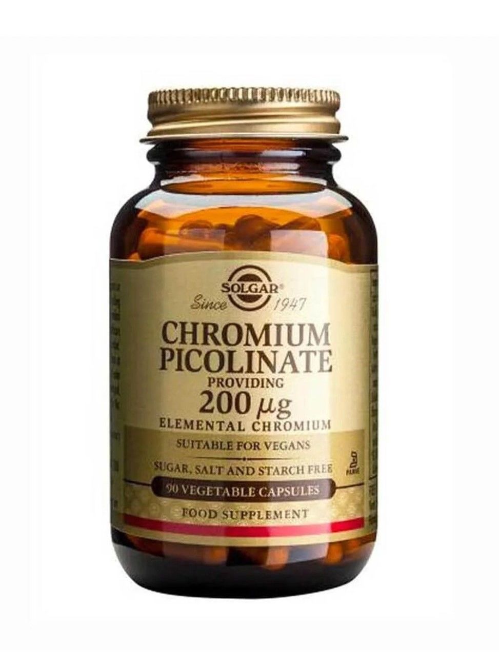 Solgar Chromium Picolinate 90 Kapsül