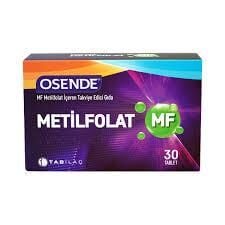 Osende Metilfolat 30 Tablet