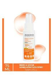 Zederma Bebek & Çocuk Güneş Koruyucu Sprey SPF50+ 75 ml