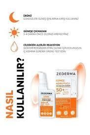 Zederma Güneş Koruyucu Krem UV375 Ultra Uzun Koruma PA++++ SPF50+ 50 ml
