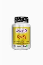Suda Vitamin D3 K2 60 Kapsül