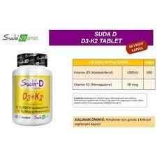 Suda Vitamin D3 K2 60 Kapsül