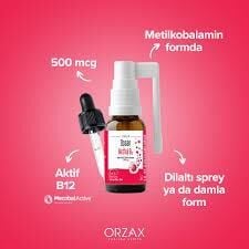Ocean Methyl B12 Sprey 500 mcg 5 ml