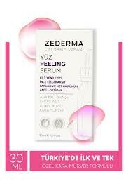 Zederma Yüz Peeling Mor Serum 30 ml