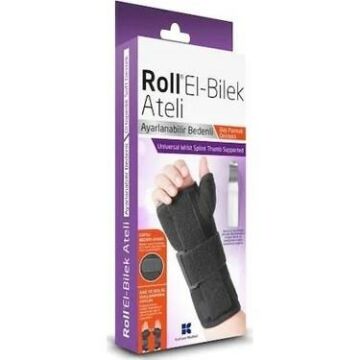 Roll Universal Başparmak Destekli El Bilek Ateli