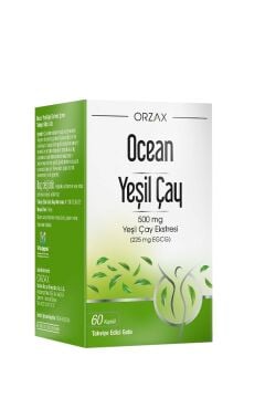 Ocean Green Tea 500 mg 60 Kapsül