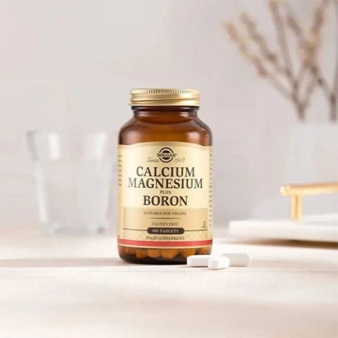 Solgar Calcium Magnesium Plus Boron 100 Tablet