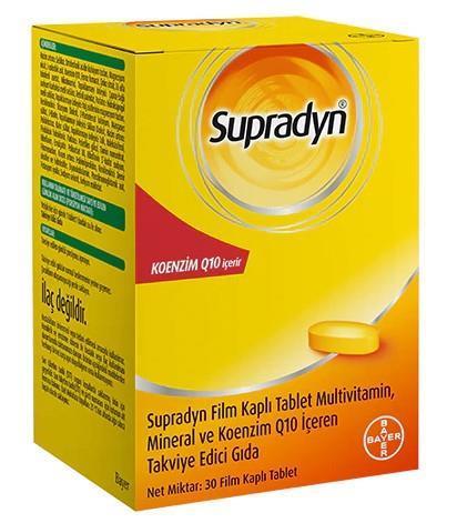 Supradyn Koenzim Q10 30 Film Kaplı Tablet