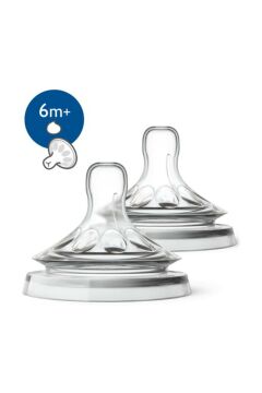 Philips Avent Natural Biberon Emziği Y Kesik 2'li 6M+ SCF046/27