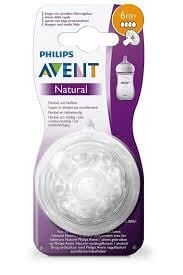 Philips Avent Natural Bİberon Emziği Hızlı Akış 6M+ SCF044/27