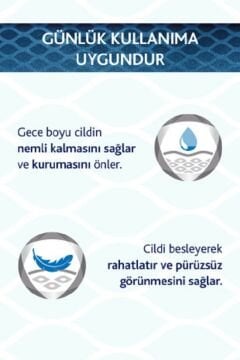 Bepanthol Derma Yoğun Nemlendirici Gece Bakım Kremi 50 ml