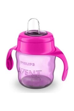 Philips Avent Bardak Damlatmaz 200 ml 6Ay+ Mor SCF551/03