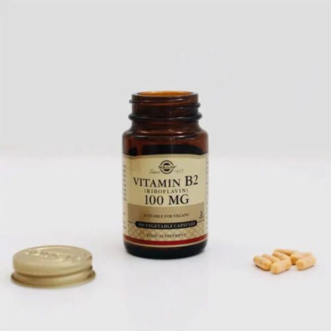 Solgar Vitamin B2 Riboflavin 100 mg 100 Tablet