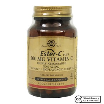 Solgar Ester-c Plus 500 Mg 50 Kapsül