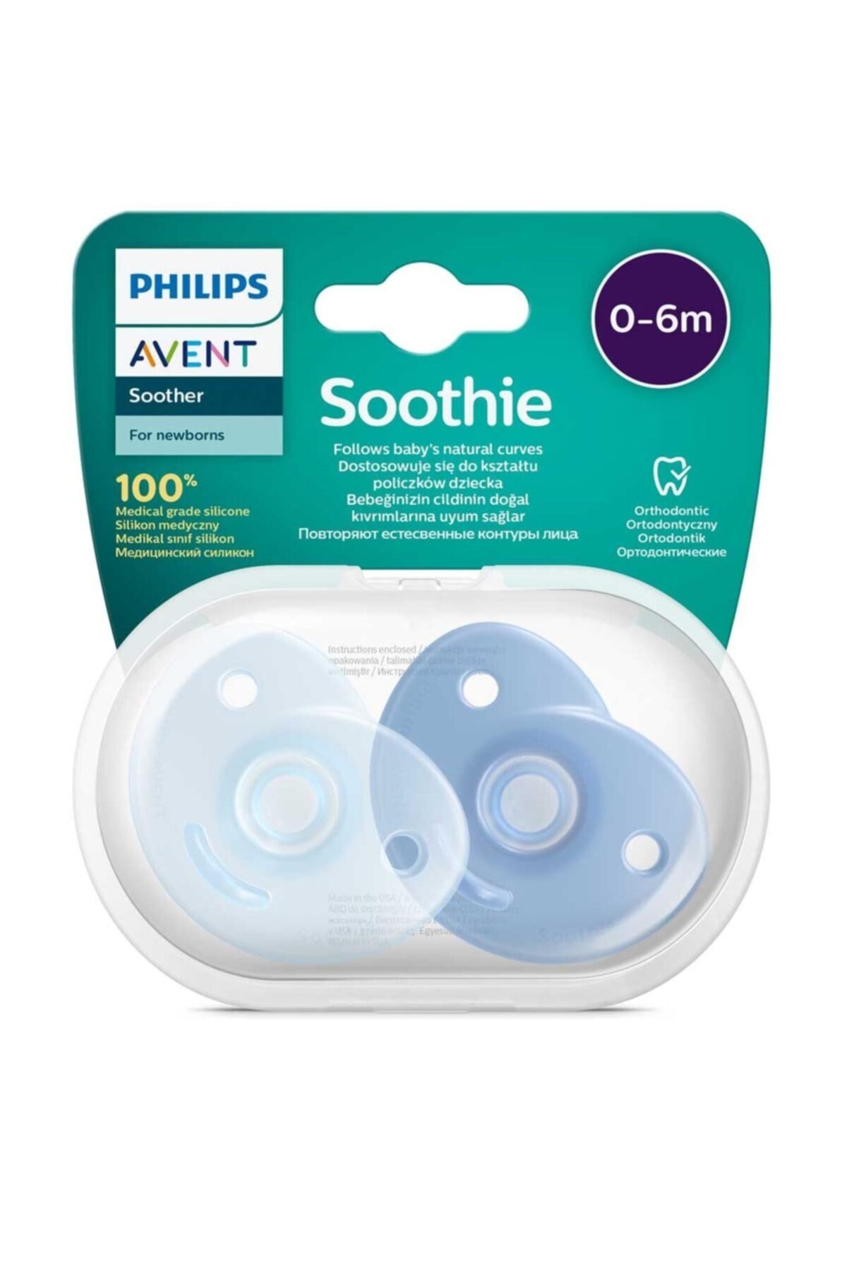 Philips Avent Soothie 0-6 Erkek Emzik SCF099/21