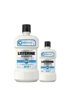 Listerine Advanced White Hafif Tat 500 ml + 250 ml Hediye