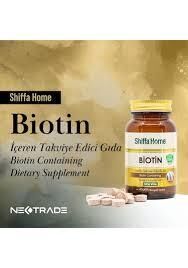 Shiffa Home Biotin 750 mg 60 Tablet