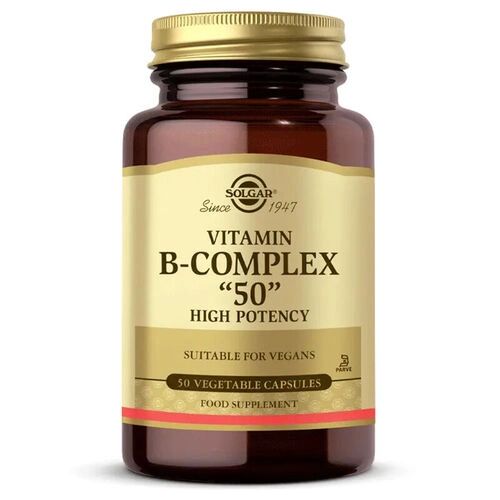 Solgar Vitamin B Complex 50 Mg 50 Kapsül