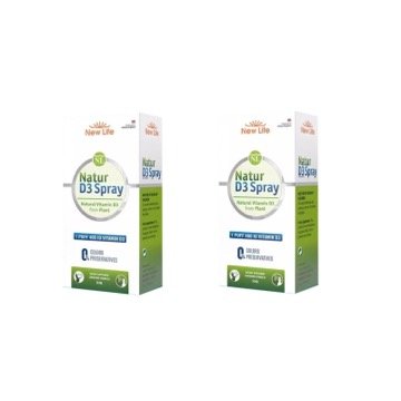 New Life Natur D3 Spray 400 IU 10 ml 2 Kutu
