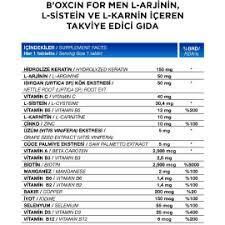 Bioxcin Men's Hair 30 Tablet