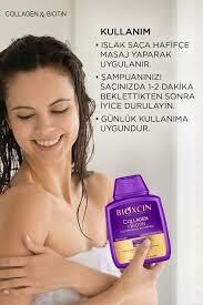 Bioxcin Collagen & Biotin Şampuan 300 ml - İkincisi %50 İndirimli