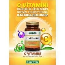 Aksu Vital Vitamin C 60 Tablet
