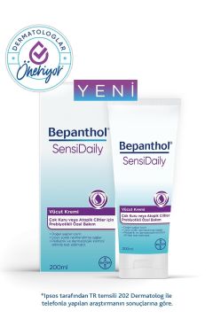 Bepanthol Sensidaily Vücut Kremi 200 ml