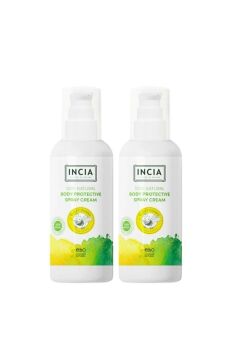 Incia Natural Body Protective Sinek Kovucu Losyon 100 ml 2 Kutu