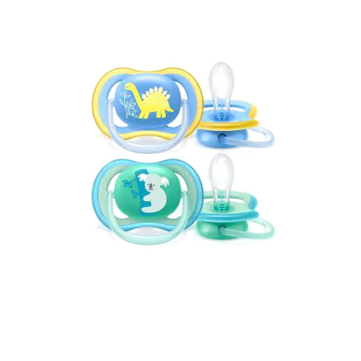 Philips Avent Ultra Air Karanlıkta Parlayan 18 Ay+ Emzik Erkek SCF349/11