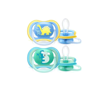 Philips Avent Ultra Air Karanlıkta Parlayan 18 Ay+ Emzik Erkek SCF349/11