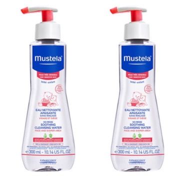 Mustela Soothing Cleansing Water Hassas Ciltler 300 ml 2 Kutu