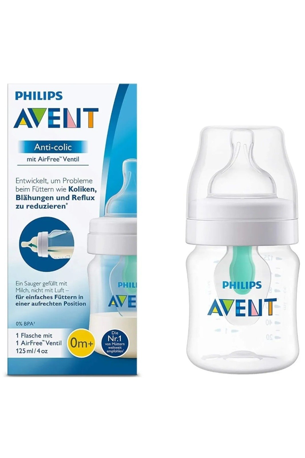 Philips Avent Anti Kolik Biberon 125 ml SCF810/14