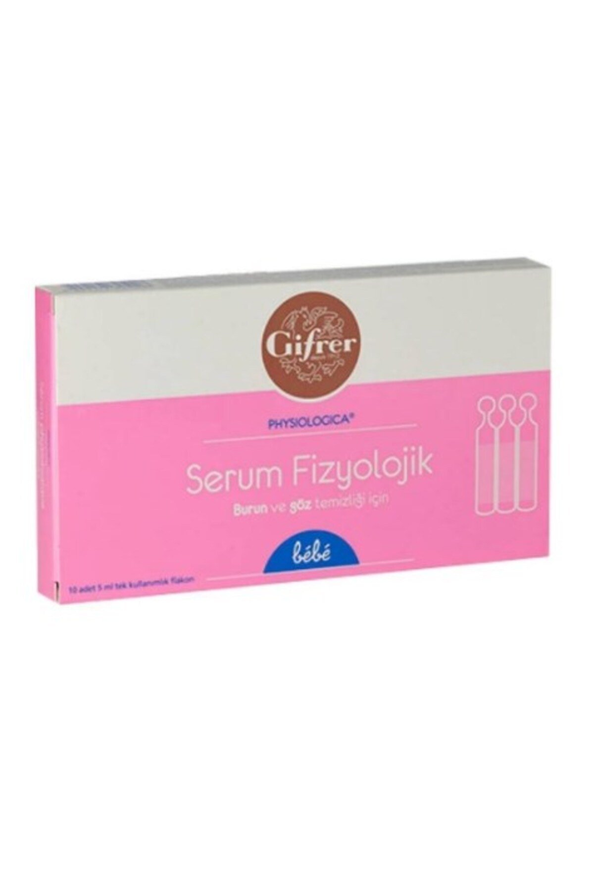 Gifrer Serum Fizyolojik 5 ml x 10 Flakon