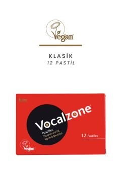 Vocalzone Klasik Pastil 12'li