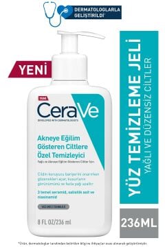Cerave Akneye Eğilimli Ciltler İçin Özel Temizleyici 236 ml