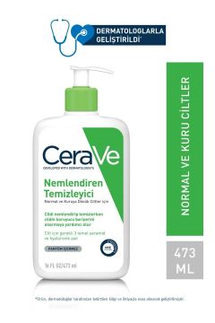 Cerave Hydrating Cleanser Normal ve Kuruya Dönük Ciltler İçin Nemlendiren Temizleyici 473 ml