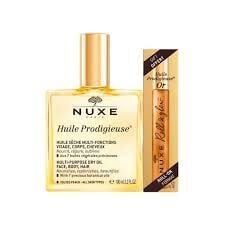 Nuxe Huile Prodigieuse Çok Amaçlı Kuru Yağ 100 ml + Nuxe Huile Prodigieuse Or 8 ml