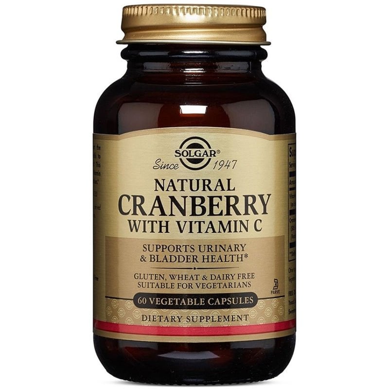 Solgar Cranberry With Vitamin C 60 Kapsül