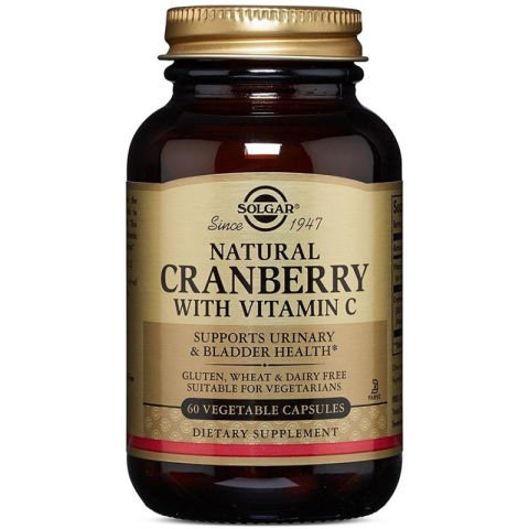 Solgar Cranberry With Vitamin C 60 Kapsül